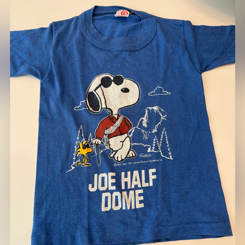 Vintage 70’s Children’s Peanuts Tee